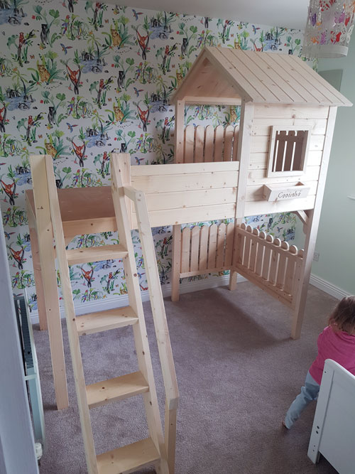 One-off Custom made novelty child bed 
