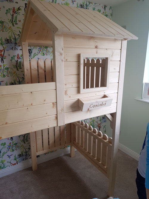 One-off Custom made novelty child bed  